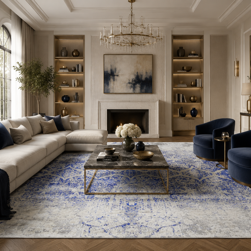 Designer_Teppich_Blau